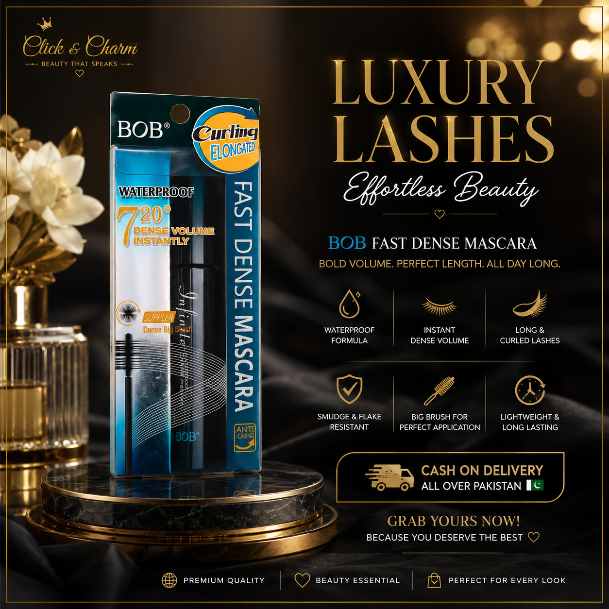 BOB Fast Dense Mascara