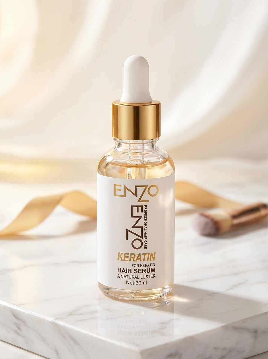 Enzo Keratin Hair Serum – Deep Nourishment & Shine