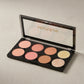 Mocooallure 8-Color Blush & Highlighter Palette