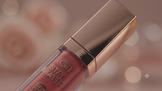 Glamour Touch Stay Matte Rose Lip Gloss